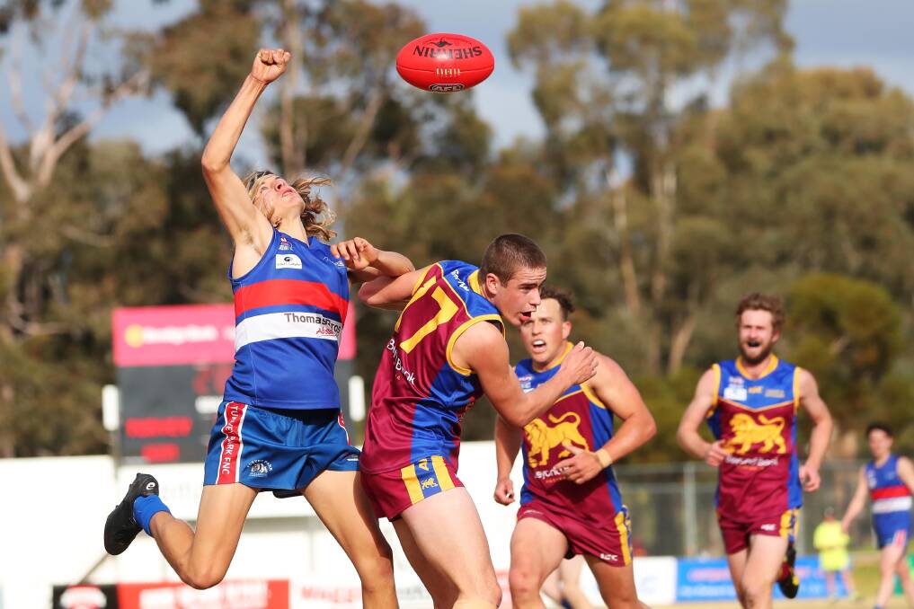 Cooper Diessel in action for Turvey Park against Ganmain-Grong Grong-Matong last year. Picture: Emma Hillier