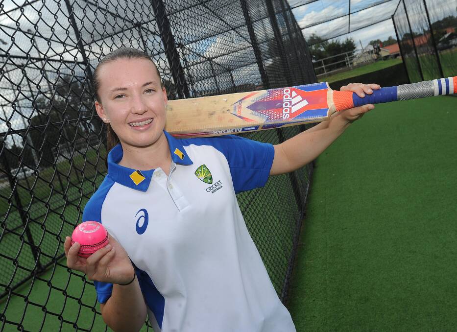 RISING STAR: Rachel Trenaman will take a break from cricket to focus on her mental health and wellbeing.