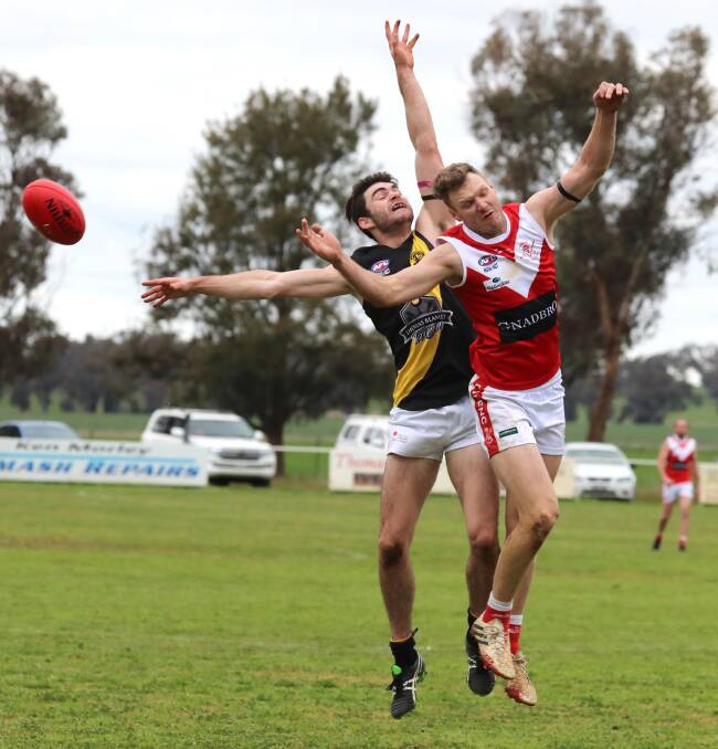 Luke Gestier in action against Wagga Tigers last season. Picture: Les Smith