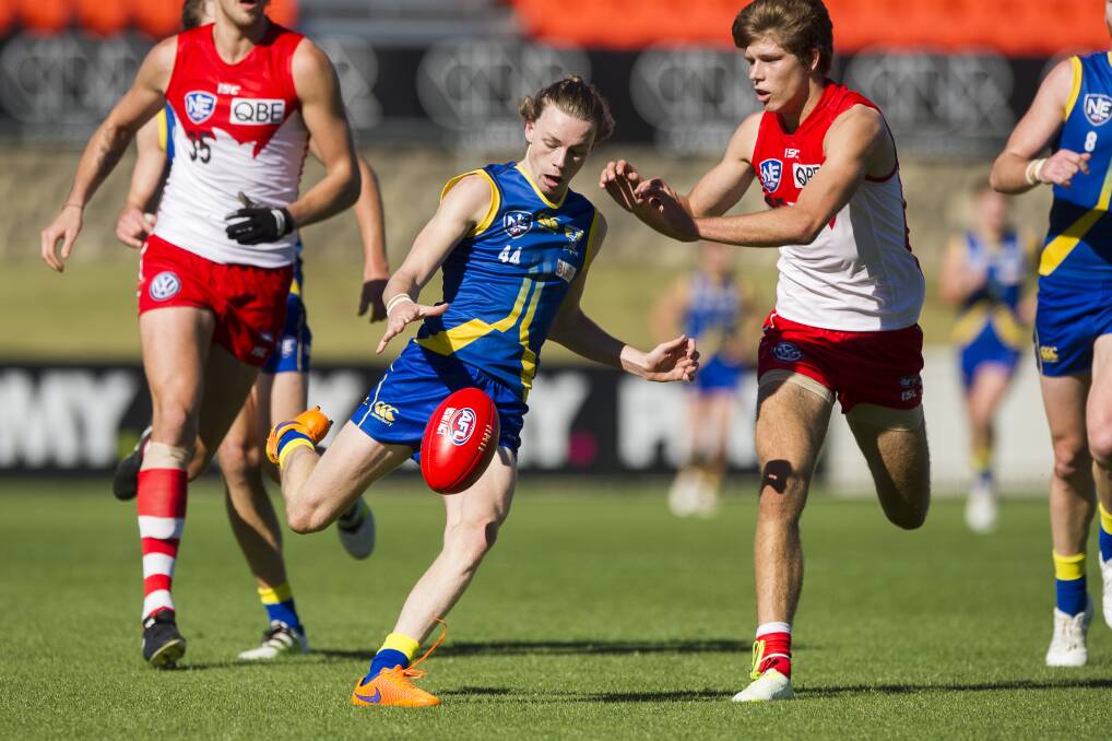 Ben Jamieson in action for Canberra Demons.