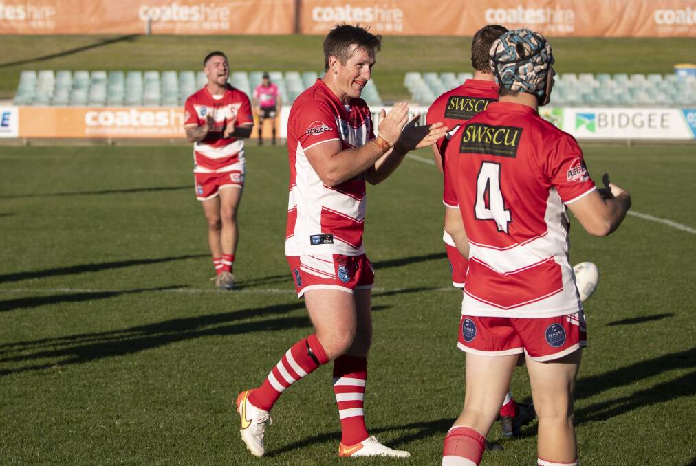 Temora captain-coach Josh McCrone has re-signed for another season in charge of the Dragons. Picture by Madeline Begley