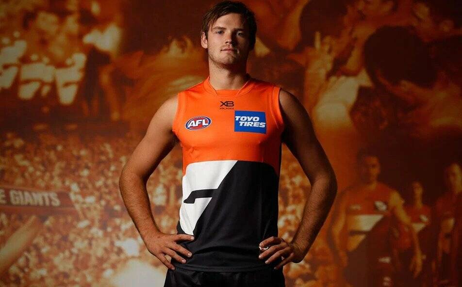 BIG DEBUT: Matt Flynn was one of the Giants' best players in his AFL debut on Sunday. Picture: GWS Giants