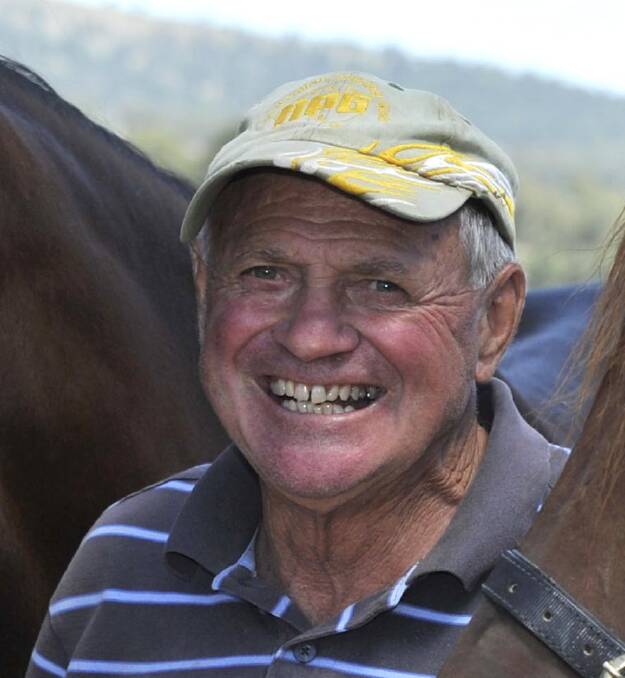 IN HOSPITAL: Long-time Wagga trainer-driver Ray White.