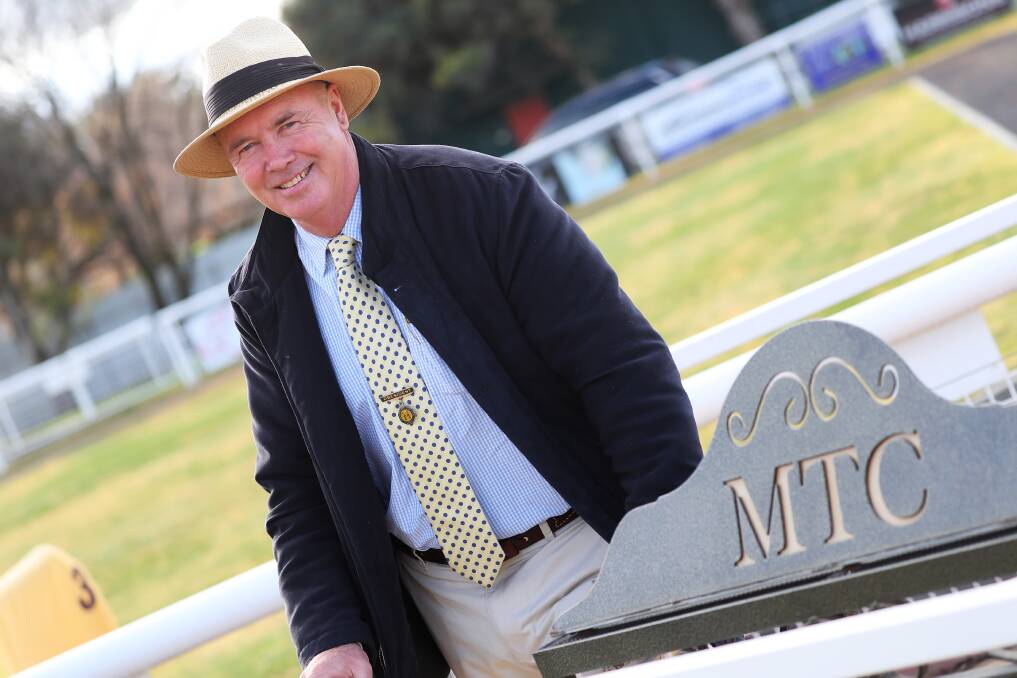 ONE OF A KIND: Stuart Lamont has decided he will not
seek re-election on the Murrumbidgee Turf Club board
at the end of his current term. Picture: Emma Hillier