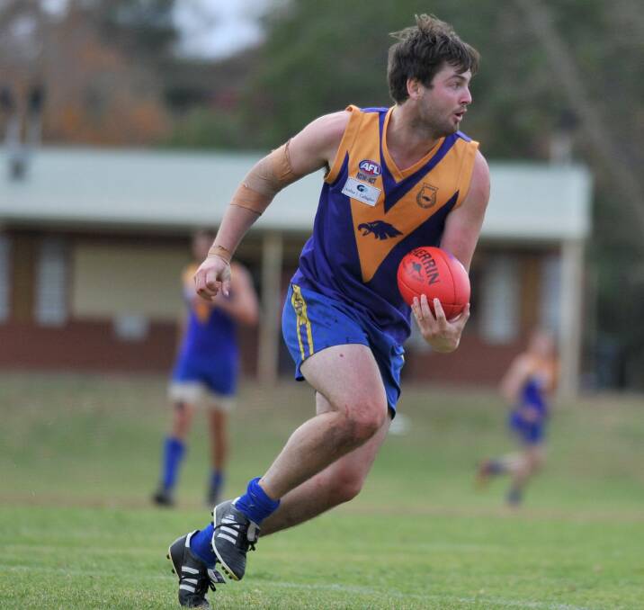 TIMELY RETURN: Luke Paterson will come in for his first game for Barellan on Saturday.