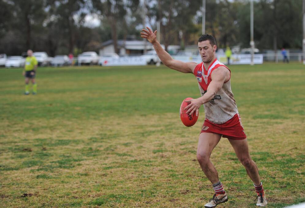 TOUGH CALL: Griffith midfielder Jordan Iudica said it was a difficult decision to leave Griffith after four seasons with the club.