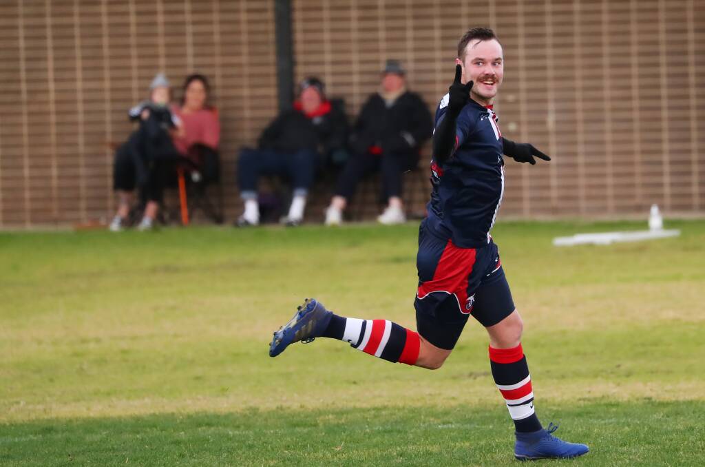 NOTABLE INCLUSION: Jake Ploenges will return to the Wagga City Wanderers' team for the FFA Cup clash against Brindabella. Picture: Emma Hillier