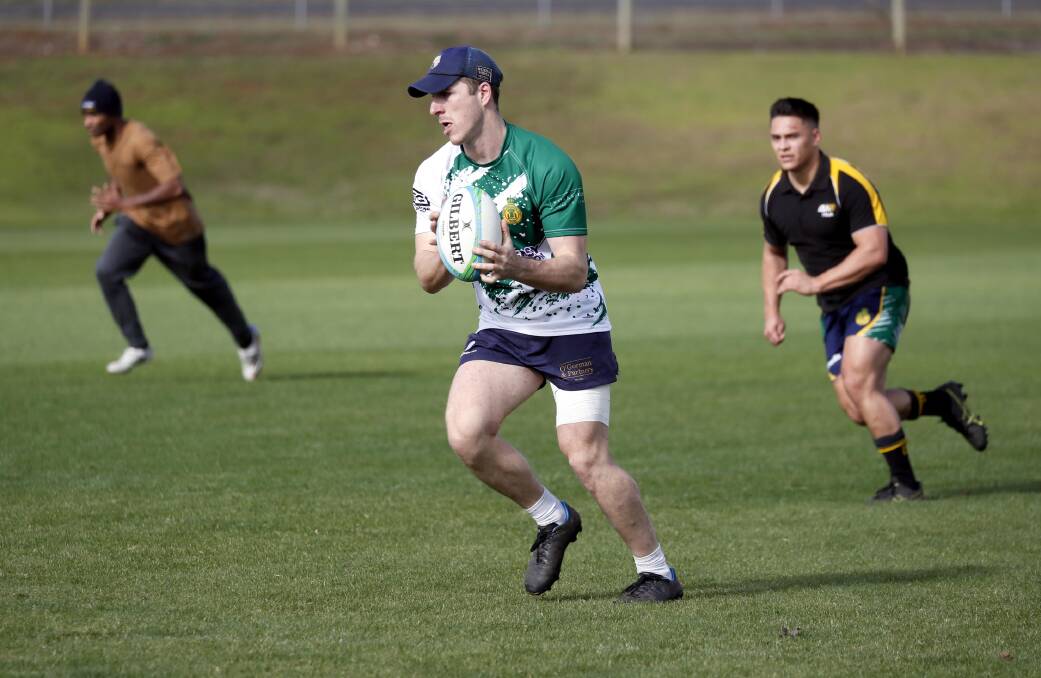 NAMED: Ag College's Sam Carwadine at Southern Inland Rugby Union (SIRU) representative training on Sunday. Picture: Les Smith