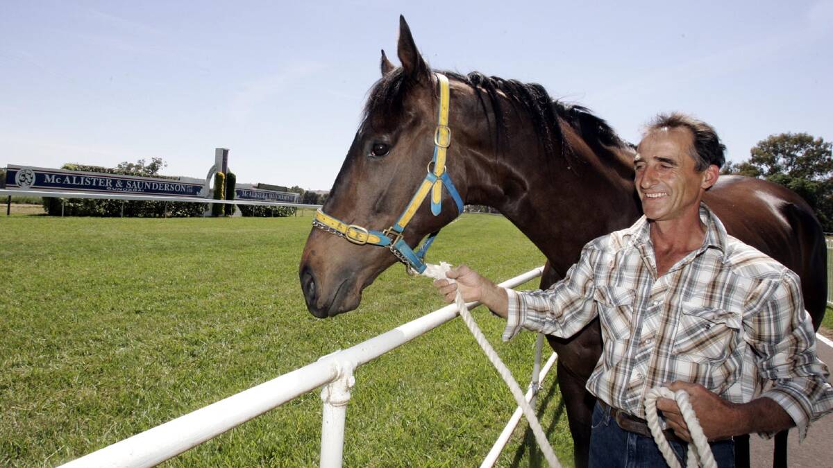 HOMETOWN HOPE: Gundagai trainer David Blundell will be chasing his second Snake Gully Cup success on Friday.