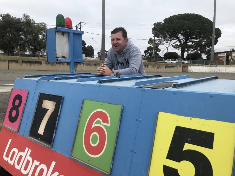 HAPPY DAYS: Wagga and District Greyhound Racing Club chief executive John Patton has welcomed today's announcement that will see his club host a heat of the Million Dollar Chase.