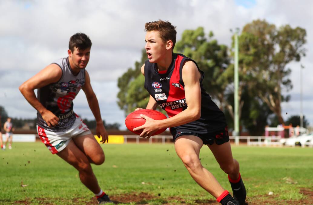 DEBUT: Sam Emery will be one of six Marrar players to make their senior debut against North Wagga at Nixon Park on Saturday. Picture: Emma Hillier