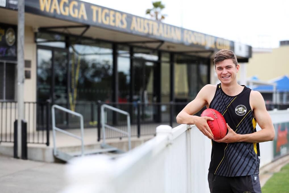 KEY SIGNING: Jackson Kelly has decided to return to Wagga Tigers next season. Picture: Emma Hillier