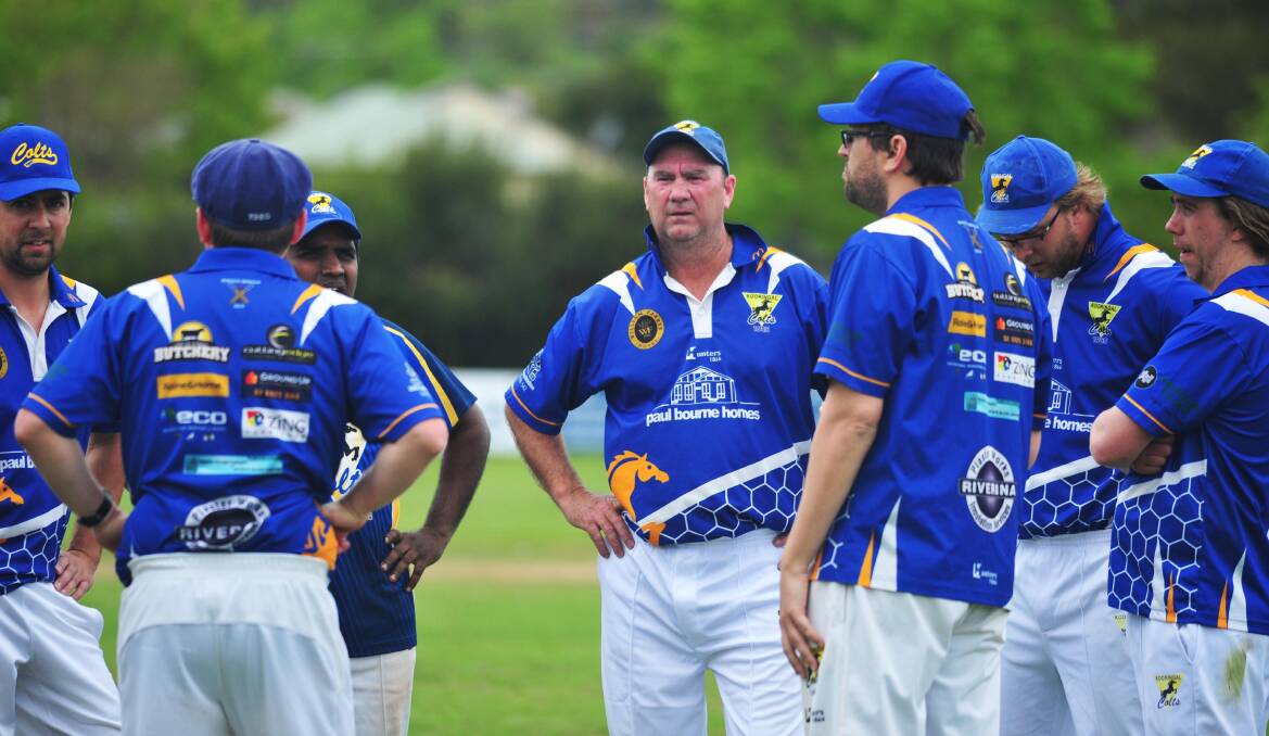 HAPPY DAYS: Kooringal Colts celebrate a wicket in the field before going on to win the match against Wagga RSL on Saturday. Picture: Chelsea Sutton