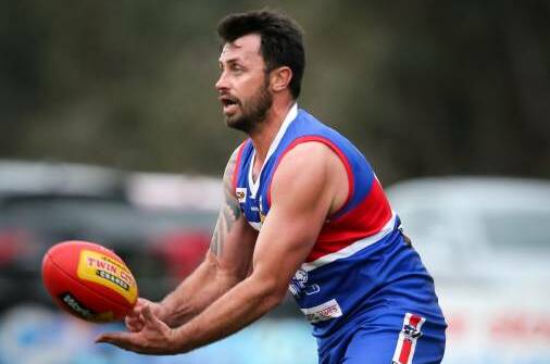 ON THE MOVE: Rory Muggivan in action for Thurgoona. Picture: The Border Mail