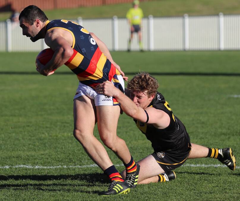 OUT: Leeton-Whitton will be without Bryce O'Garey for Saturday's clash against Wagga Tigers due to an ankle injury.