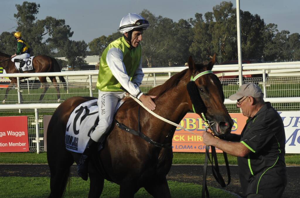 Adrian Layt returns on Sizzling Cat.