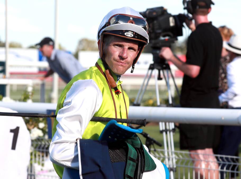 SUCCESS: Wagga jockey Nick Heywood rode a winning double at Albury on Monday. 
