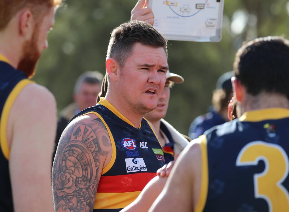 NO EXCUSES: Leeton-Whitton coach Jade Hodge says it is time for the Crows to stand up and be counted. Picture: Les Smith