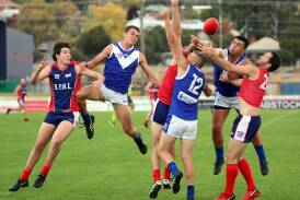Riverina and Farrer Leagues last battled it out in 2018 at Robertson Oval. AFL Riverina has said there are no plans for a return of representative football next year. Picture by Les Smith