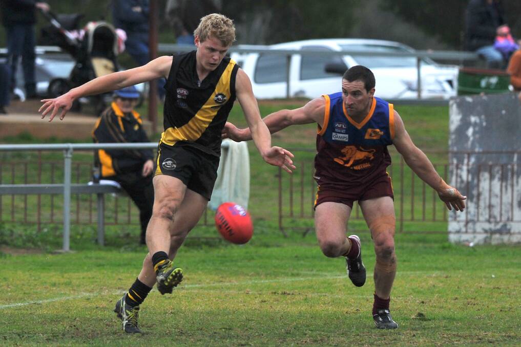 Jeremiah Maslin in action for Wagga Tigers back in 2013.