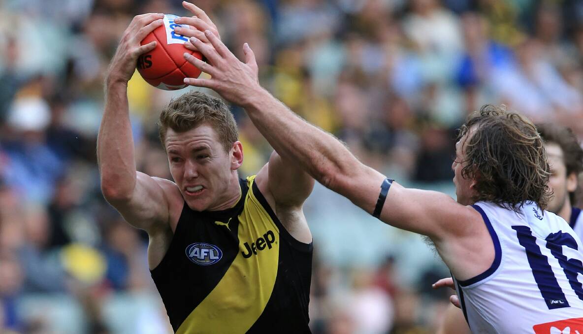 LIFELINE: Leeton footballer Jacob Townsend was re-drafted by Richmond as a rookie on Friday.