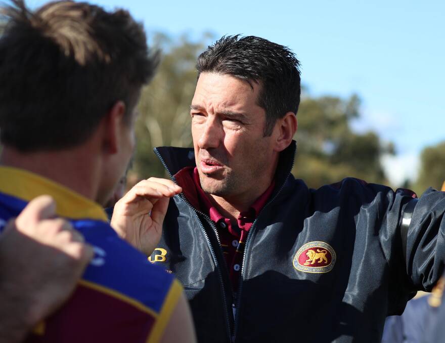 WANTS MORE: Ganmain-Grong Grong-Matong coach Christin Macri says greater intensity is a must if the Lions want to upset Wagga Tigers again on Saturday. Picture: Les Smith