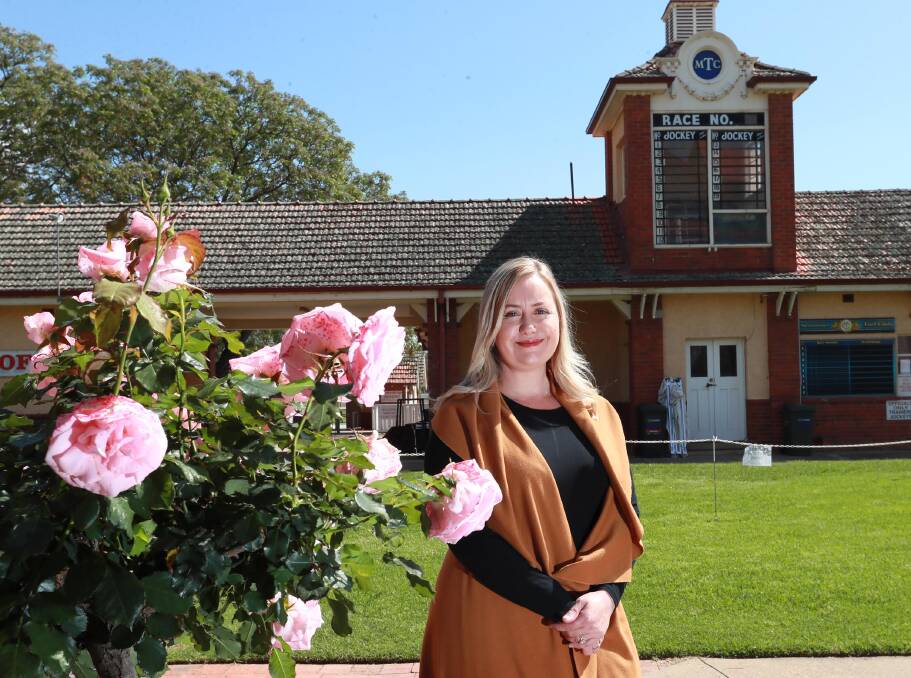 MOVING ON: Murrumbidgee Turf Club's sponsorship and marketing manager Michelle Merrylees will finish up on Thursday after 15 years. Picture: Les Smith