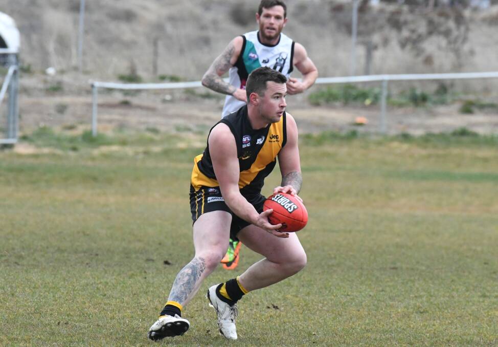 Michael Rothnie in action for Orange this year. Picture: Carla Freedman