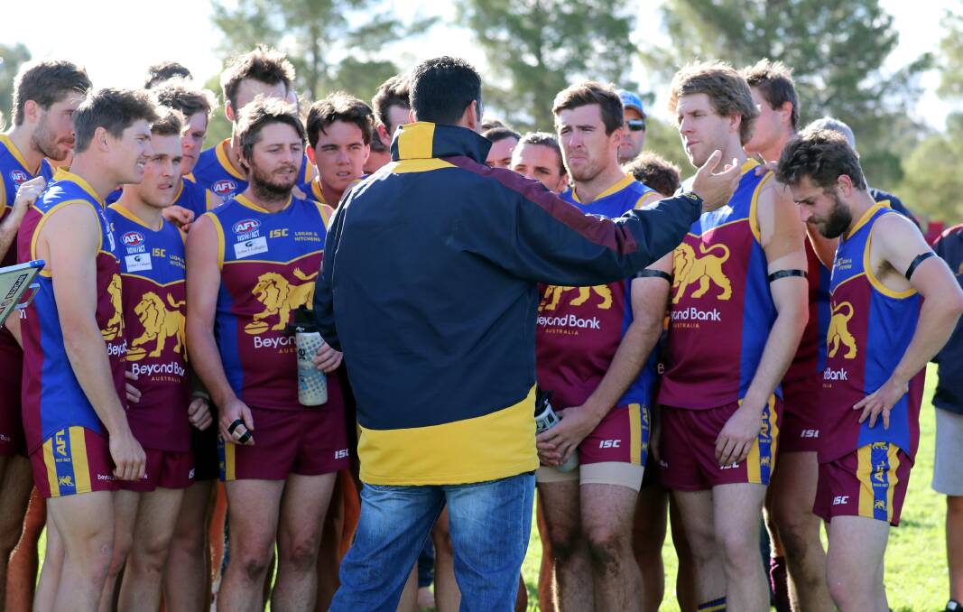 ON THE FRONT FOOT: Ganmain-Grong Grong-Matong are the first club to return to training in the Riverina League. 