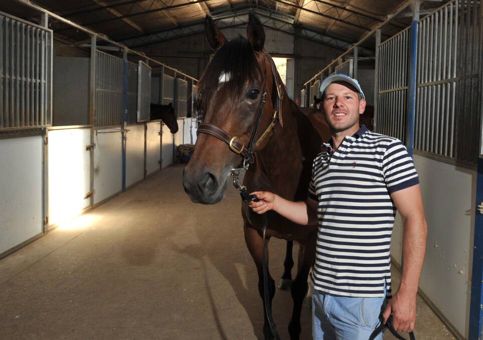 HOPEFUL: Former Wagga trainer Todd Smart is looking to score success at his home town, Gundagai, on Saturday.
