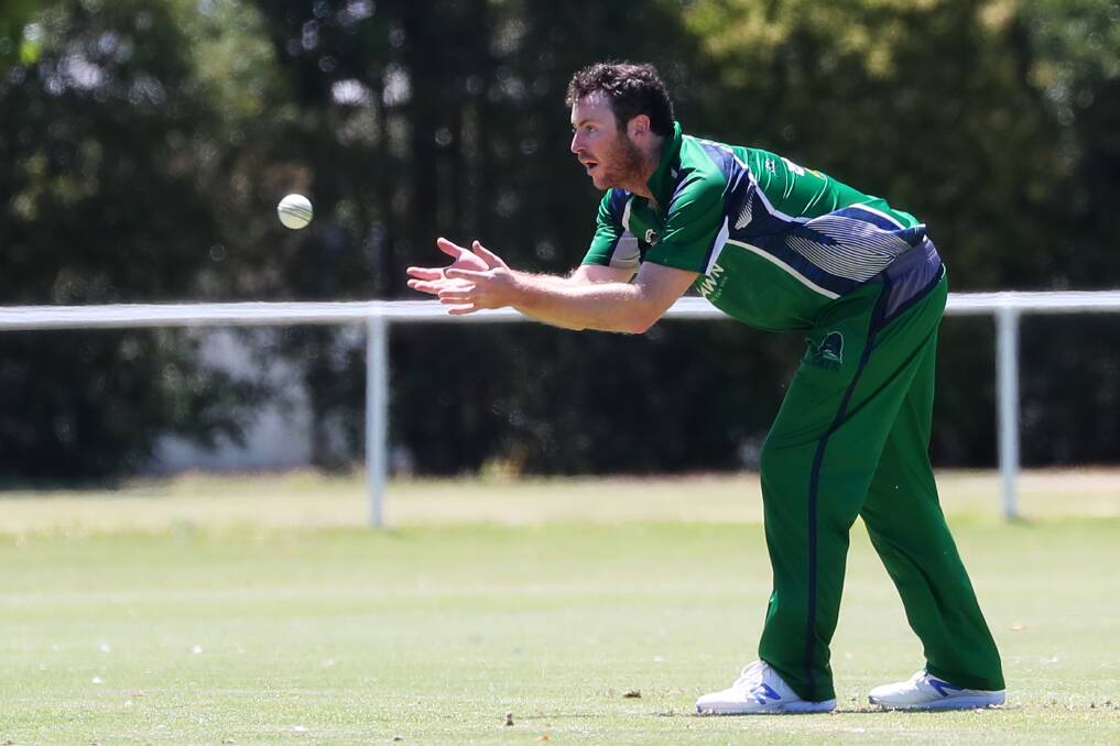 CLUBMAN: Accomplished Wagga City all-rounder Aaron Maxwell will become the second player to play 150 first grade games for the Cats. Picture: Emma Hillier