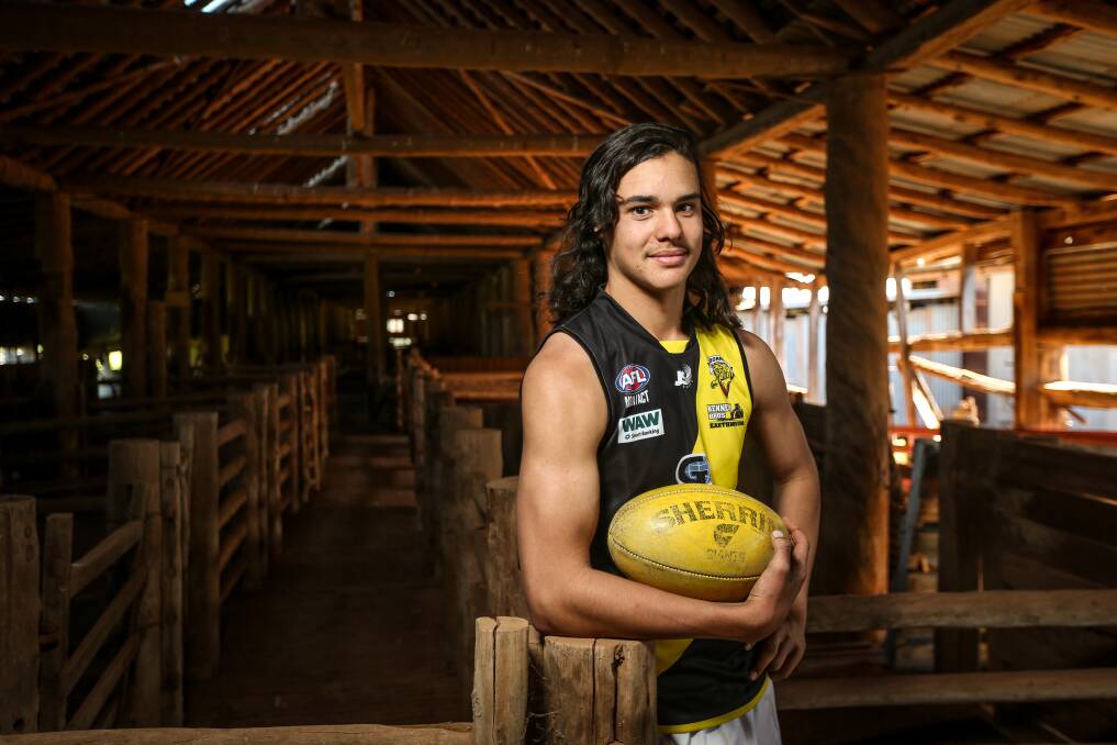 Nick Madden has been drafted to Greater Western Sydney (GWS) Giants. Picture by The Border Mail