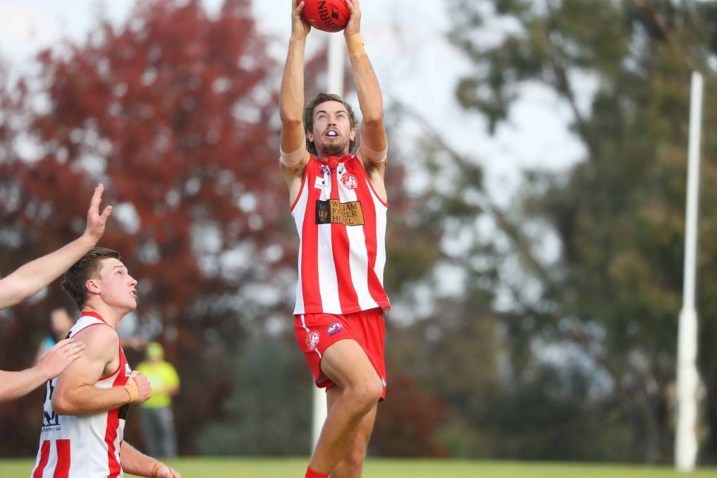 The re-signed Steve Marsden will miss Saturday's game against The Rock-Yerong Creek due to a hamstring injury.