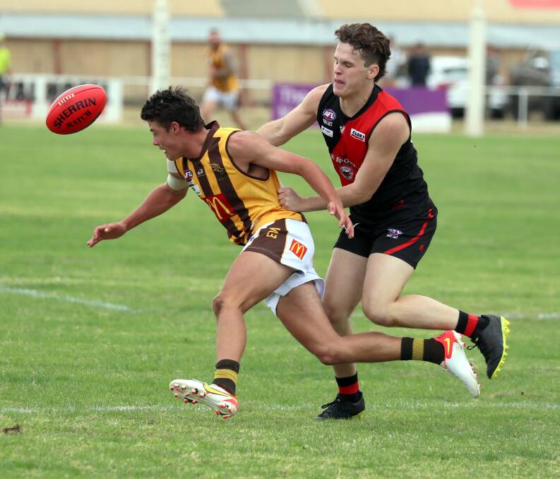 ON THE MOVE: Corey McCarthy in action for East Wagga-Kooringal in the opening round against Marrar. Picture: Les Smith