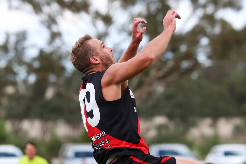BIG INCLUSION: James Lawton has been named at centre-half-forward for his first game for Marrar at Langtry Oval on Saturday. Picture: Emma Hillier