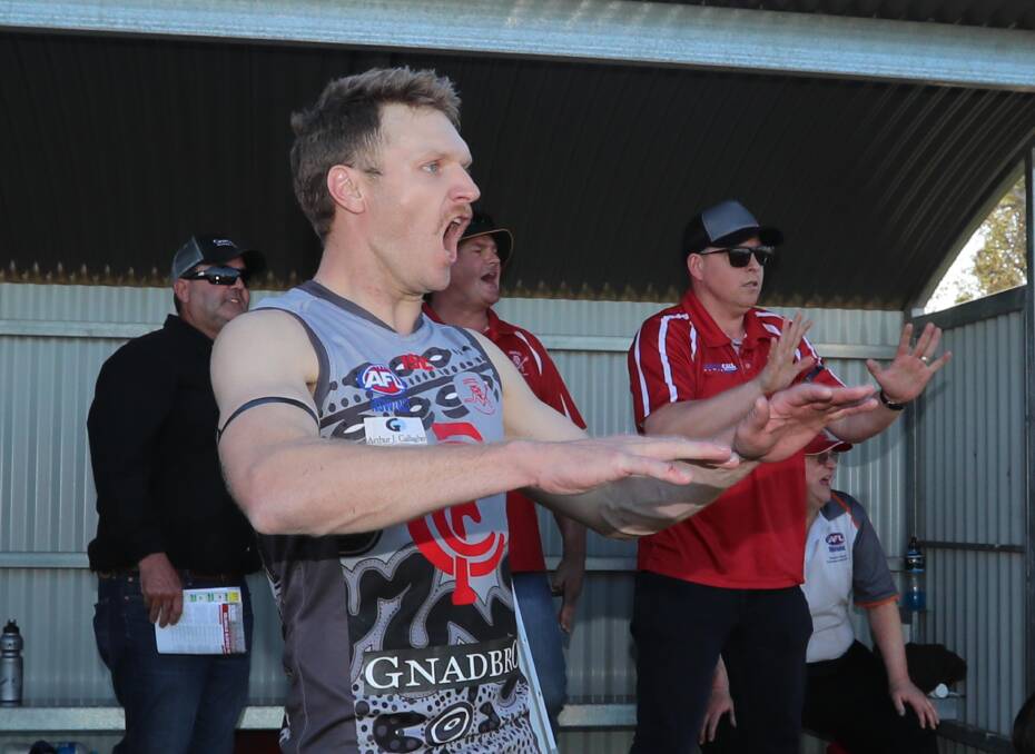 MOVING ON: Luke Gestier will stand down as coach of Riverina League club Collingullie-Glenfield Park at the end of the season. Picture: Les Smith