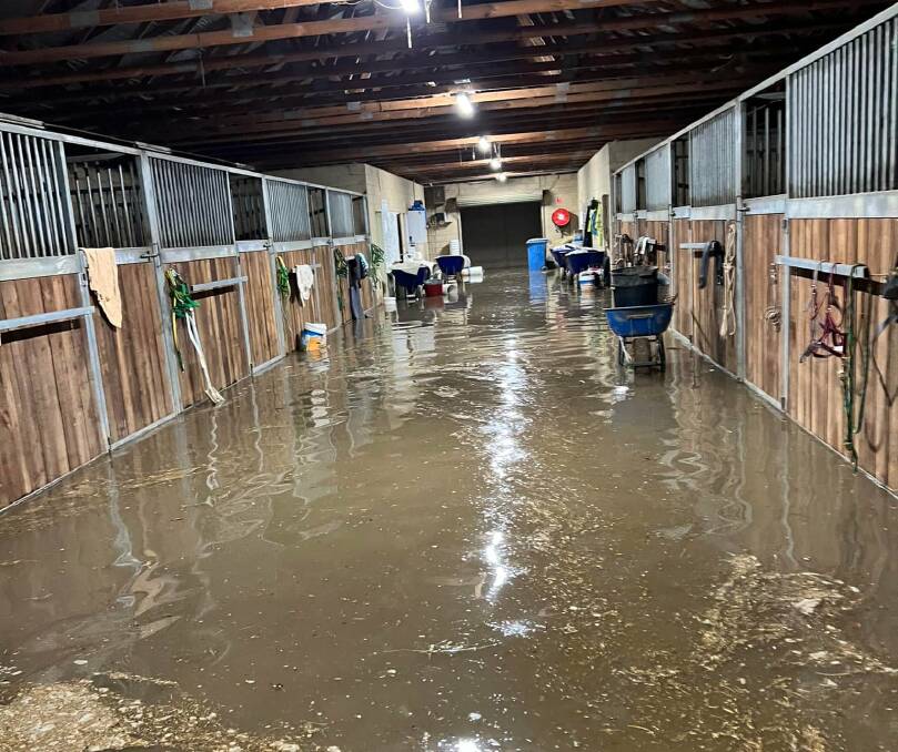 Gary Colvin's stables. Picture: Colvin Racing