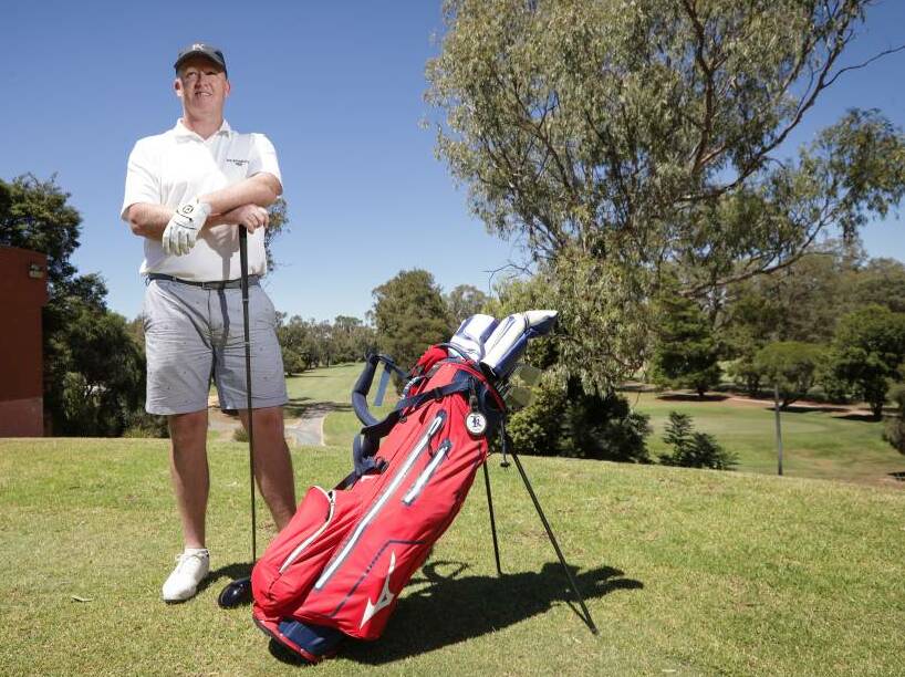 ON BOARD: Corowa golfer Marcus Fraser, a three time winner on the European tour, will be the guest player at next year's Wagga Pro Am at Wagga Country Club. Picture: The Border Mail