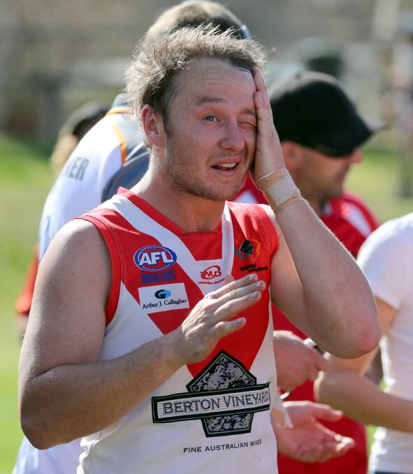 HEADACHES: Griffith coach Will Griggs at Narrandera Sportsground on Saturday. Picture: Les Smith