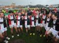 STRENGTH: North Wagga celebrate their last 17 premiership back in 2016. 