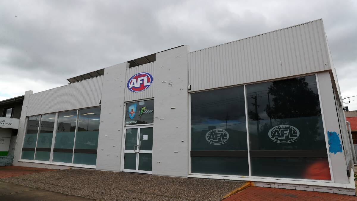 DARK DAY: The AFL Office in Wagga is expected to be hit by the job cuts announced nationally on Monday. Picture: Emma Hillier