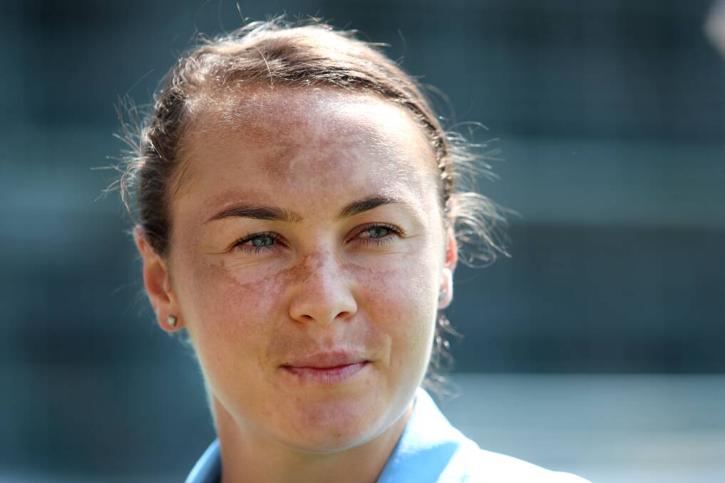STAR POWER: Matildas star Caitlin Foord will line up for Sydney FC against Newcastle Jets in Wagga on Sunday. Picture: Illawarra Mercury