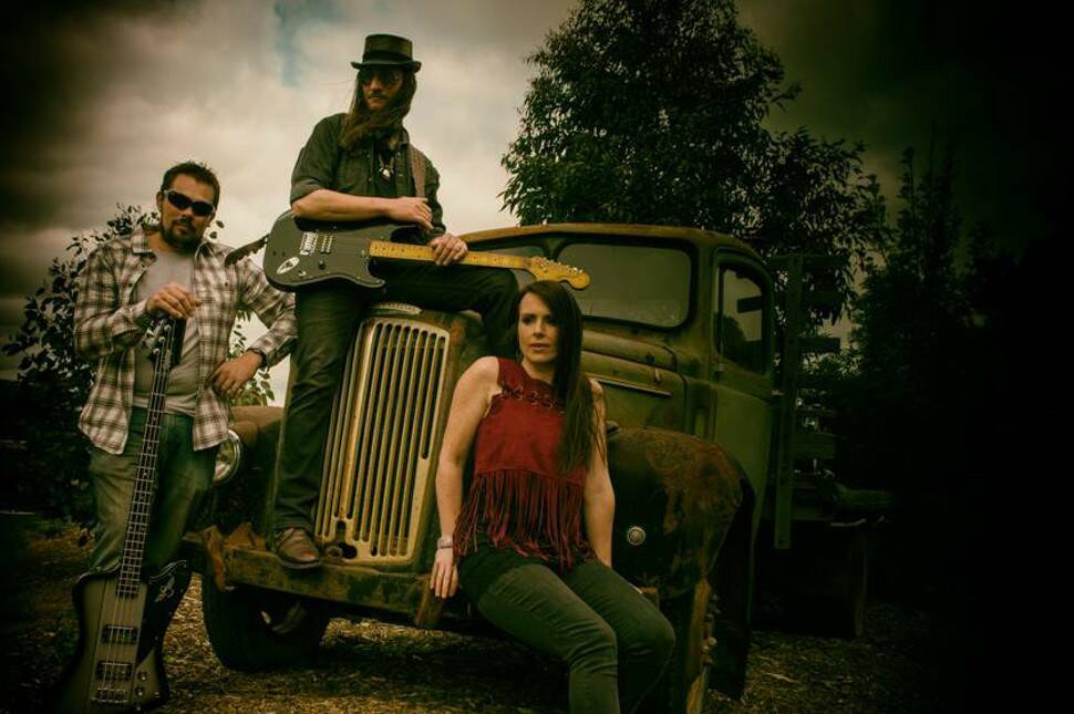 ON TRACK: Voodoo blues trio Southbound Snake Charmers will hit up the Terminus Hotel during the Good Times Festival coming to Tocumwal this winter.