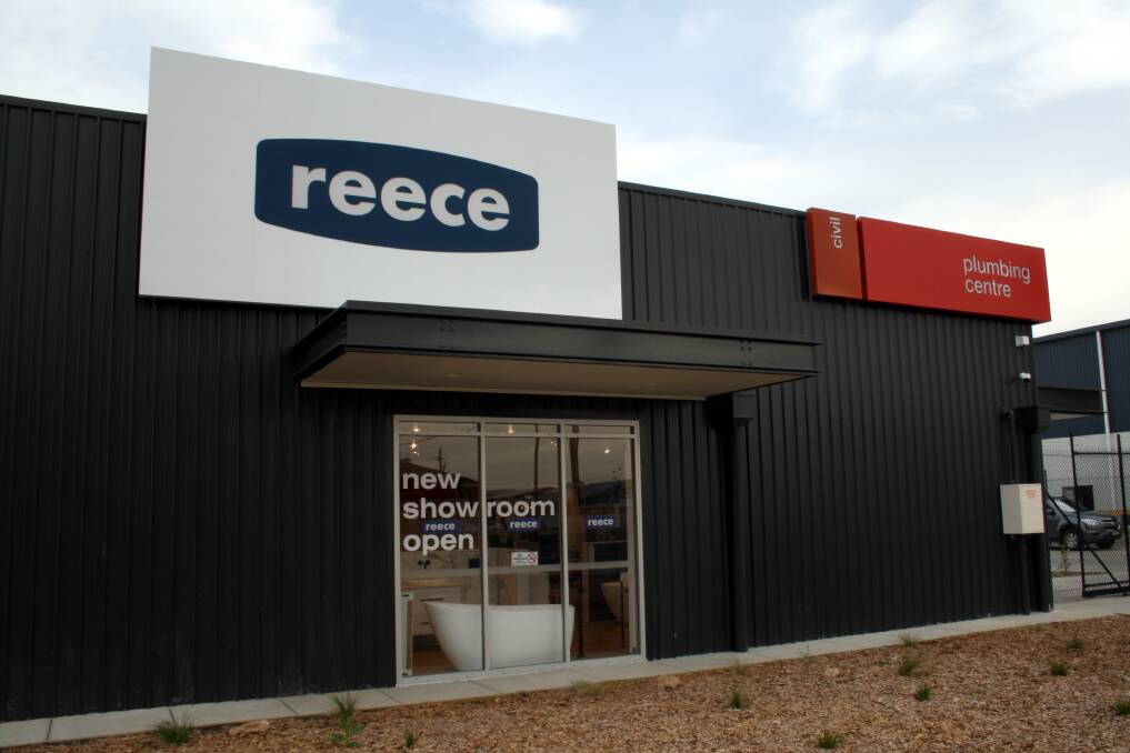 MODERN: Reece's new showroom in Dobney Avenue.