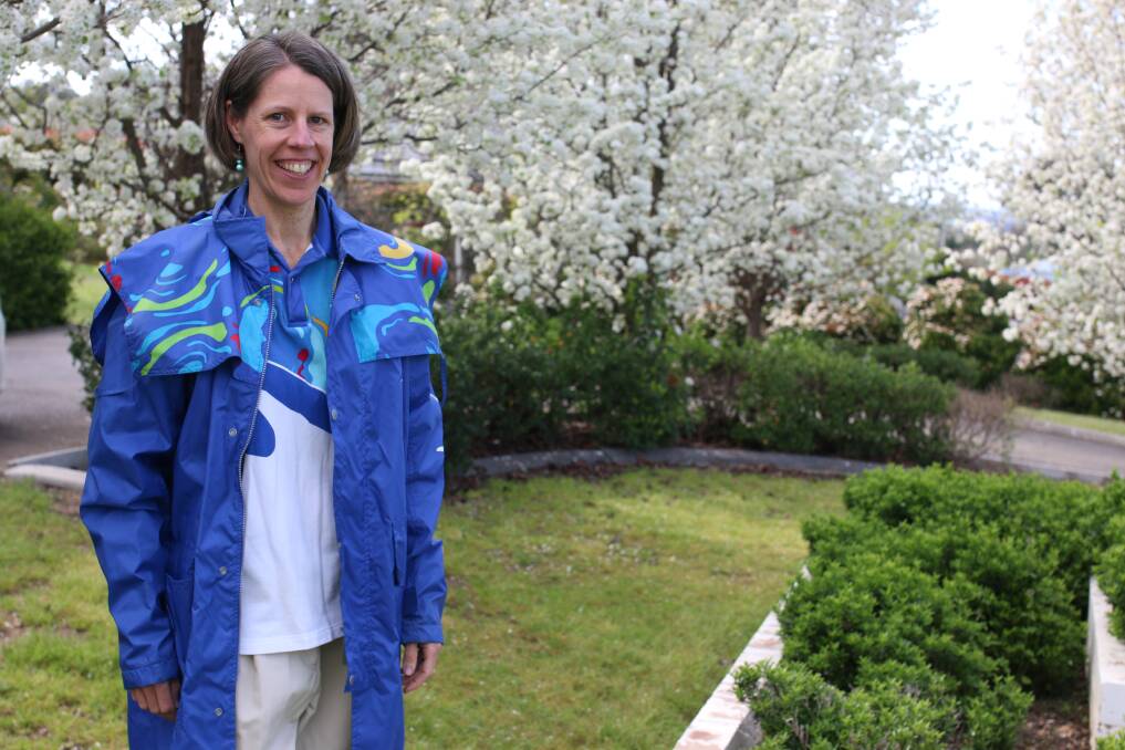SYDNEY OLYMPICS: Theresa Gray at home in Wagga returns to her Sydney 2000 Olympic Games uniform 20 years after she volunteered at the nation-stopping event. Picture: Emma Horn