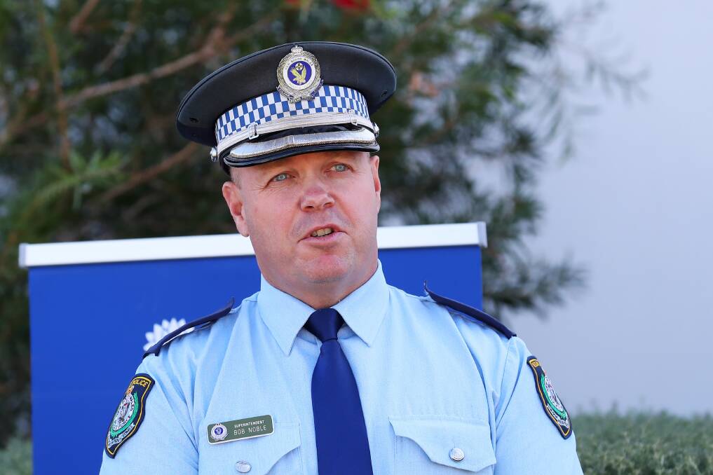 ENFORCED COMPLIANCE: Superintendent Bob Noble and the Riverina Police District officers will be out in force to ensure the community maintain distance and adhere to self-isolation orders. Picture: Emma Hillier