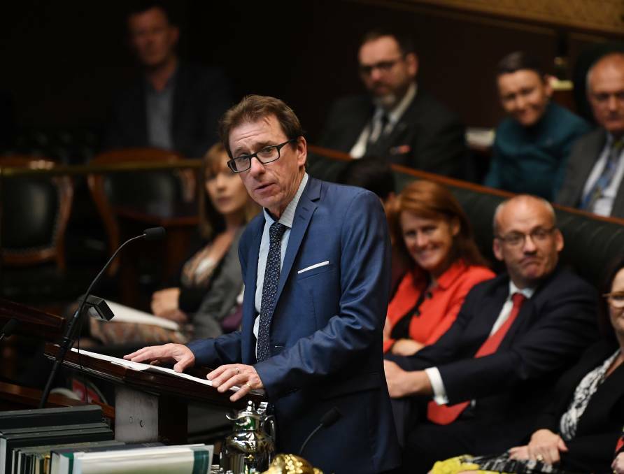 Wagga independent member Joe McGirr spoke in parliament last week of his concerns for the future of Charles Sturt University. Picture: FILE