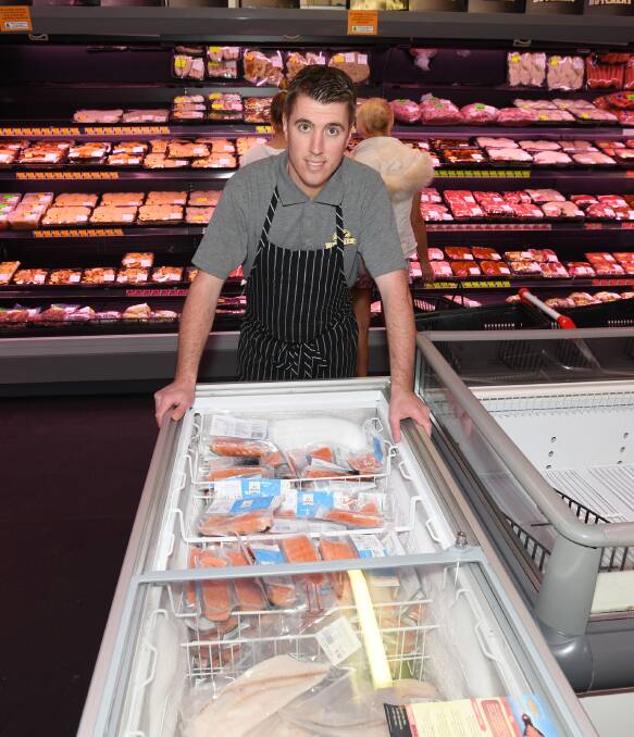 FRIDAY FISH: Liam Hanigan of South Wagga Butchery says the traditional Easter feast in Wagga involves a mix of traditions.
