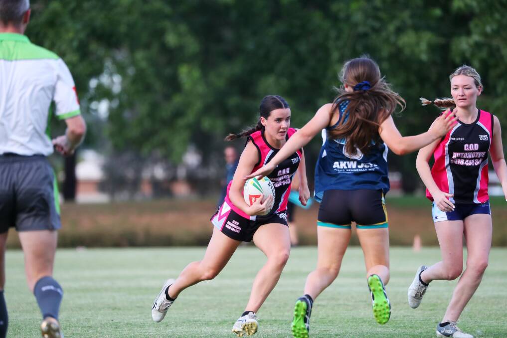 Jets verse Young Guns at the 2018 Women's Premiere League Touch grand final last year.