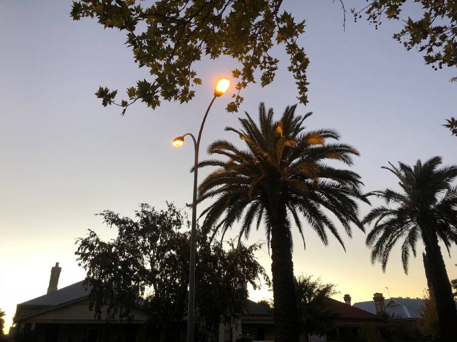 Wagga may soon adopt smart lights in the heart of the city. Picture: Emma Horn